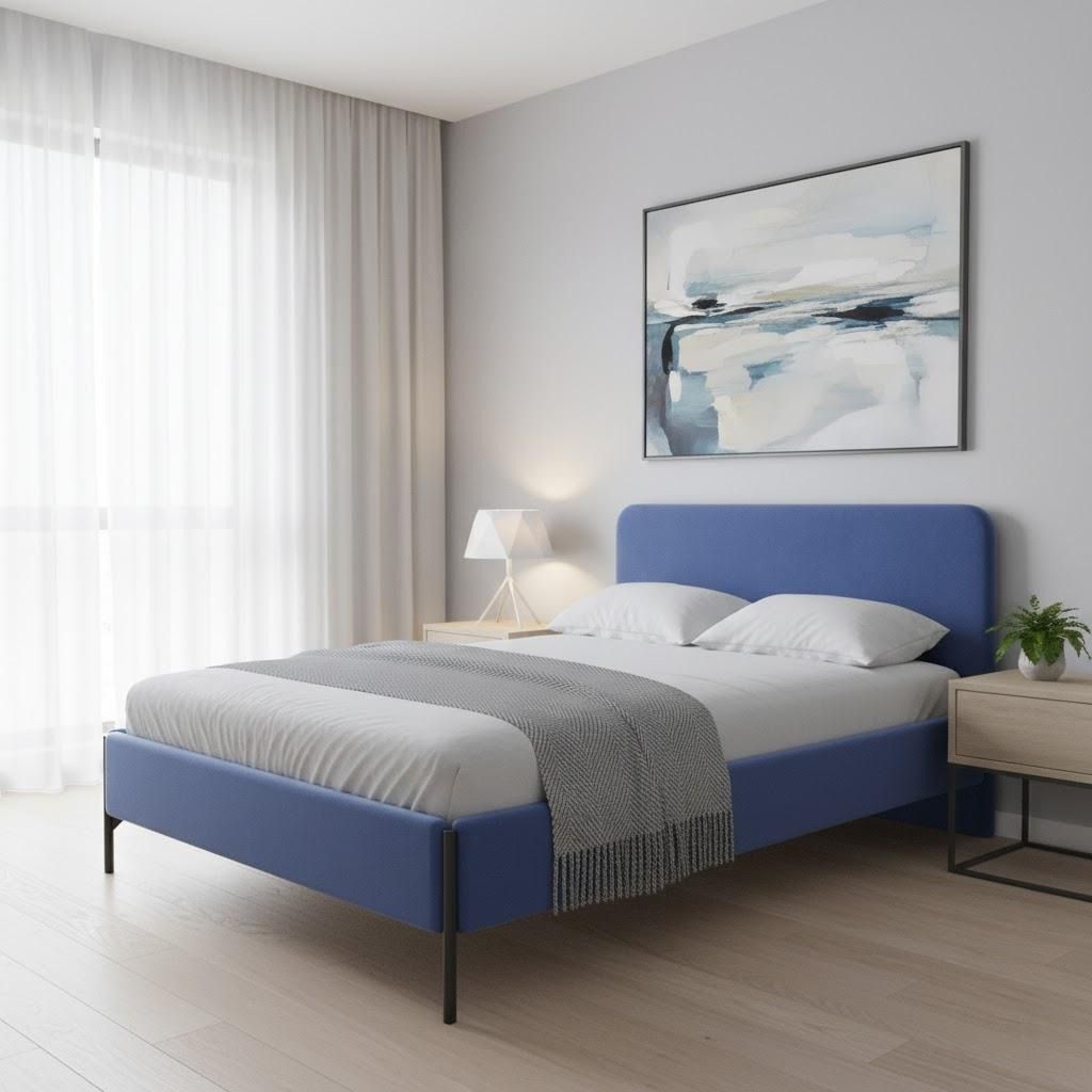 детские кровати с обивкой